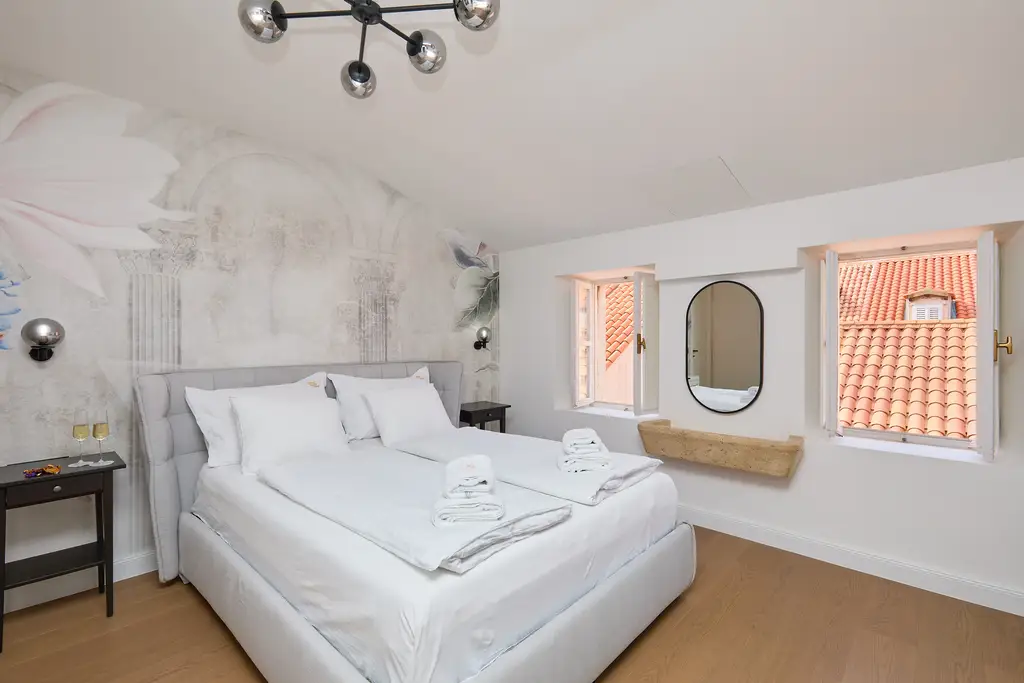 Deluxe Double Room in Dubrovnik Old Town for 2