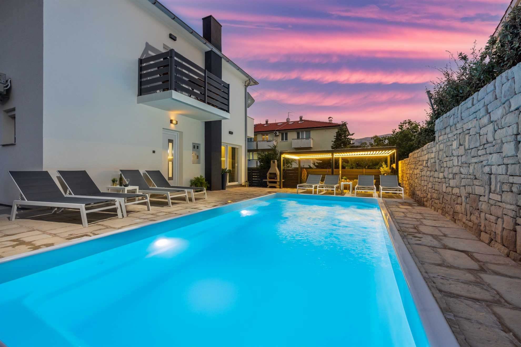 Villa Soleil am Meer mit privatem Pool