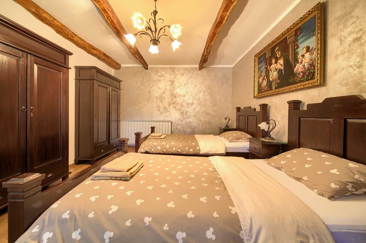 Rustikale Ferienwohnung Magdalea mit privatem Pool und Meerblick