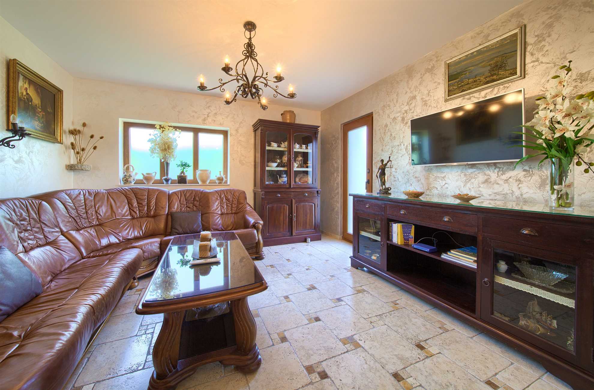 Rustikale Ferienwohnung Magdalea mit privatem Pool und Meerblick