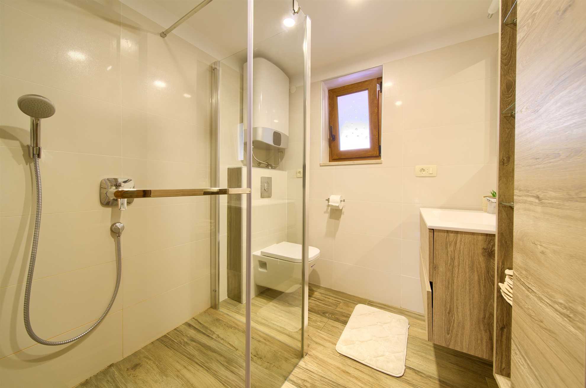 Rustikale Ferienwohnung Magdalea mit privatem Pool und Meerblick