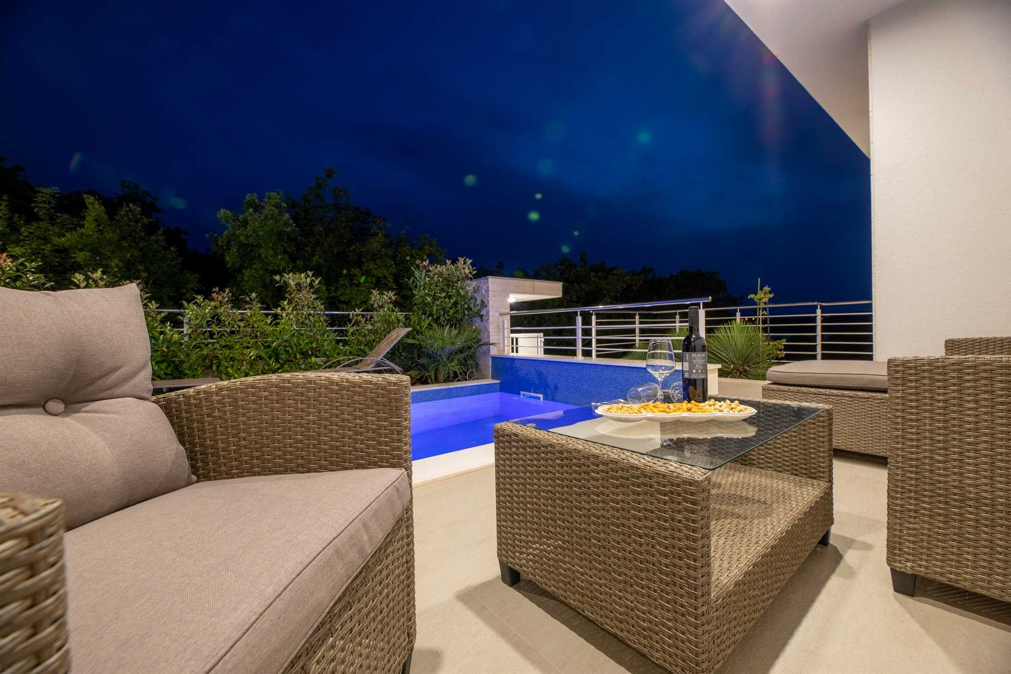 Casa Mariposa mit beheiztem Pool und Meerblick