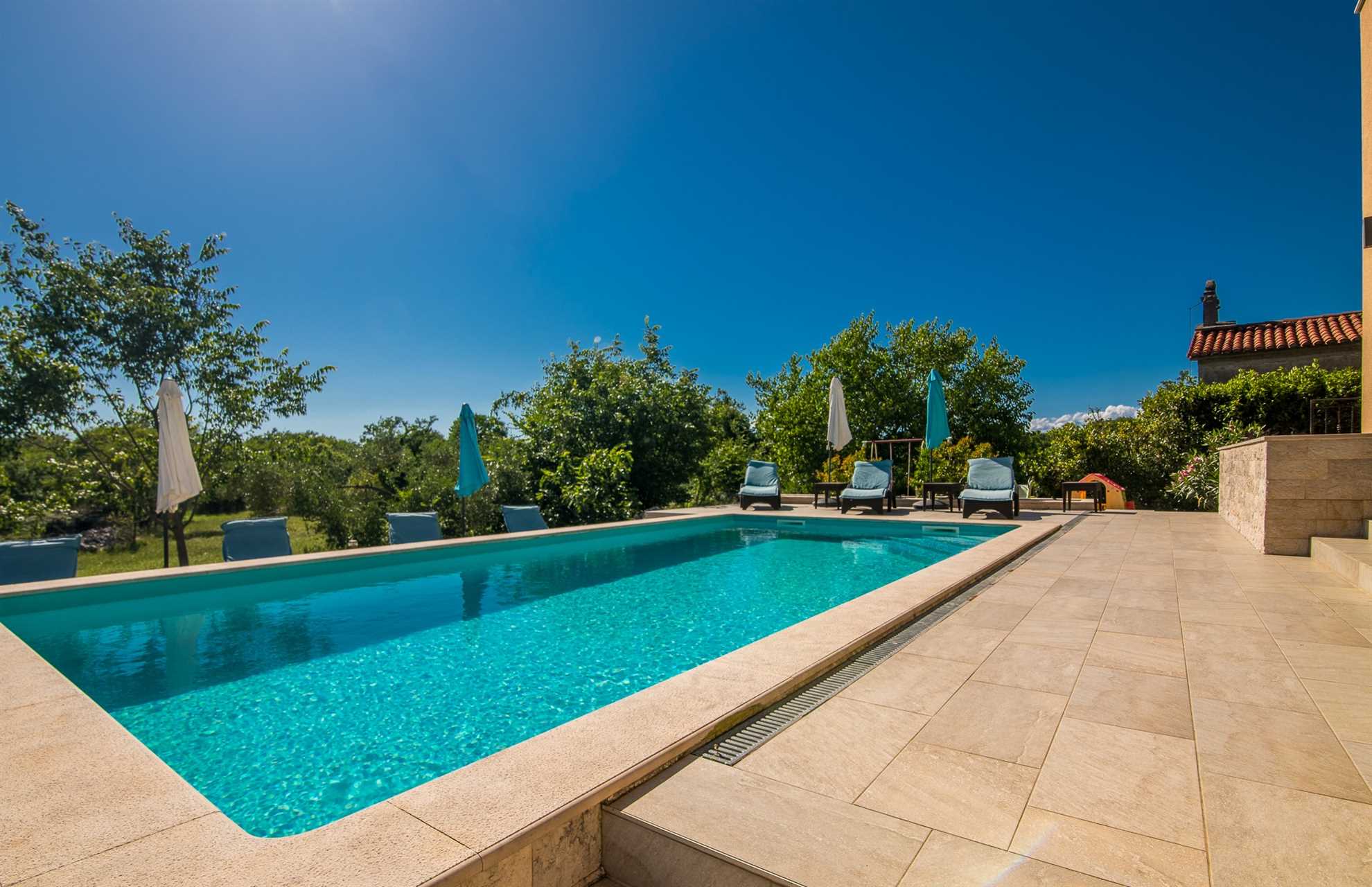Apartma Villa Cecilia z zasebnim bazenom