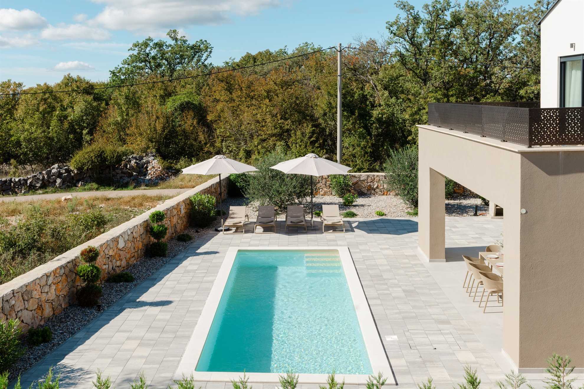 Villa Divine with pool - an oasis of peace on the island of Krk