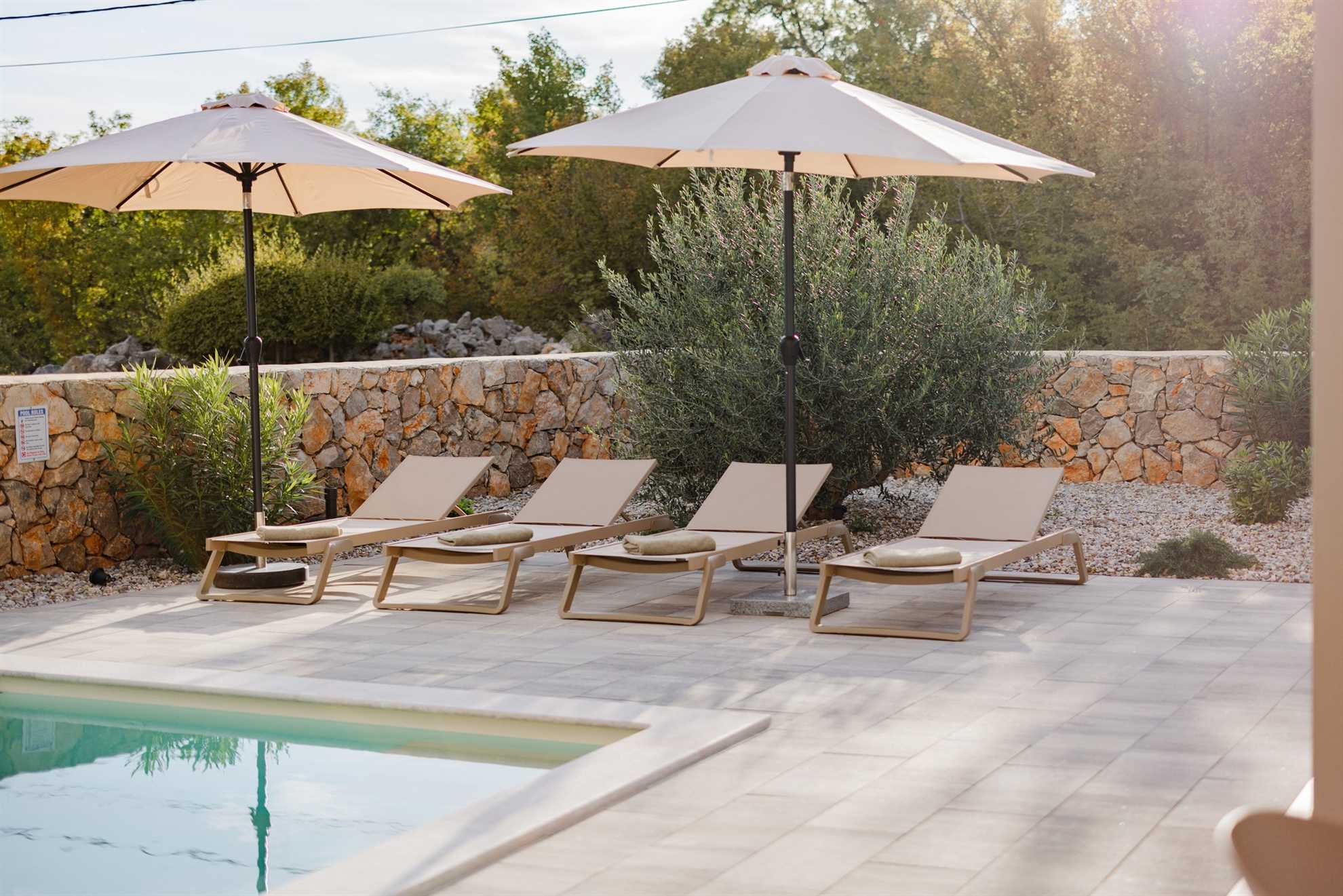 Villa Divine with pool - an oasis of peace on the island of Krk