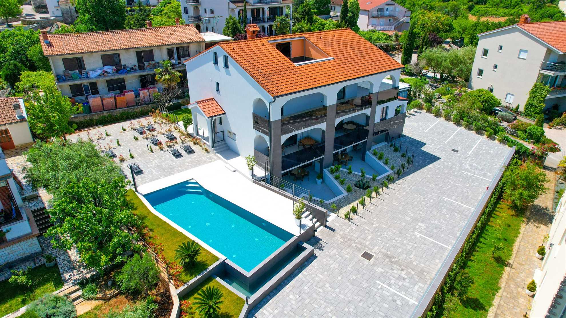 Holiday apartment III. in Villa Calma Apartments with shared Pool