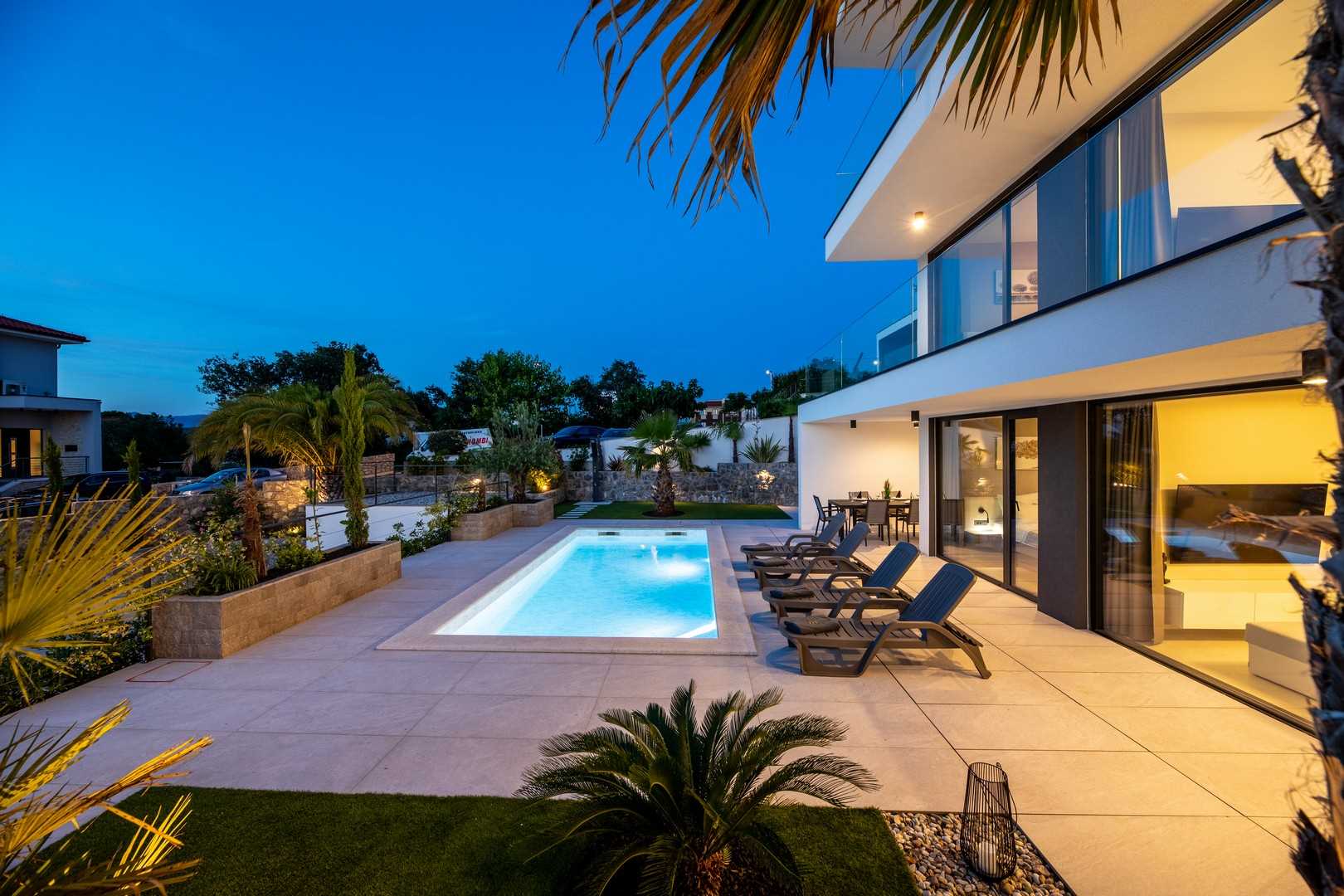 Luxus Villa Z – Perfekt für große Gruppen, mit zwei Pools und atemberaubendem Meerblick