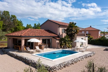 Villa in Malinska (Krk) with Private Pool (6 guests)