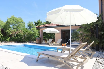 Villa in Malinska (Krk) with Private Pool (6 guests)