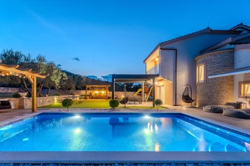 3-Bedroom Villa with Heated Pool in Kraj, Croatia