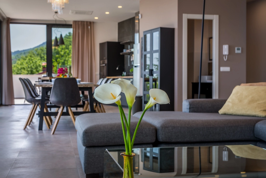 Poljane Villa for 11 with Private Pool & Sea Views