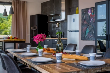 Poljane Villa for 11 with Private Pool & Sea Views