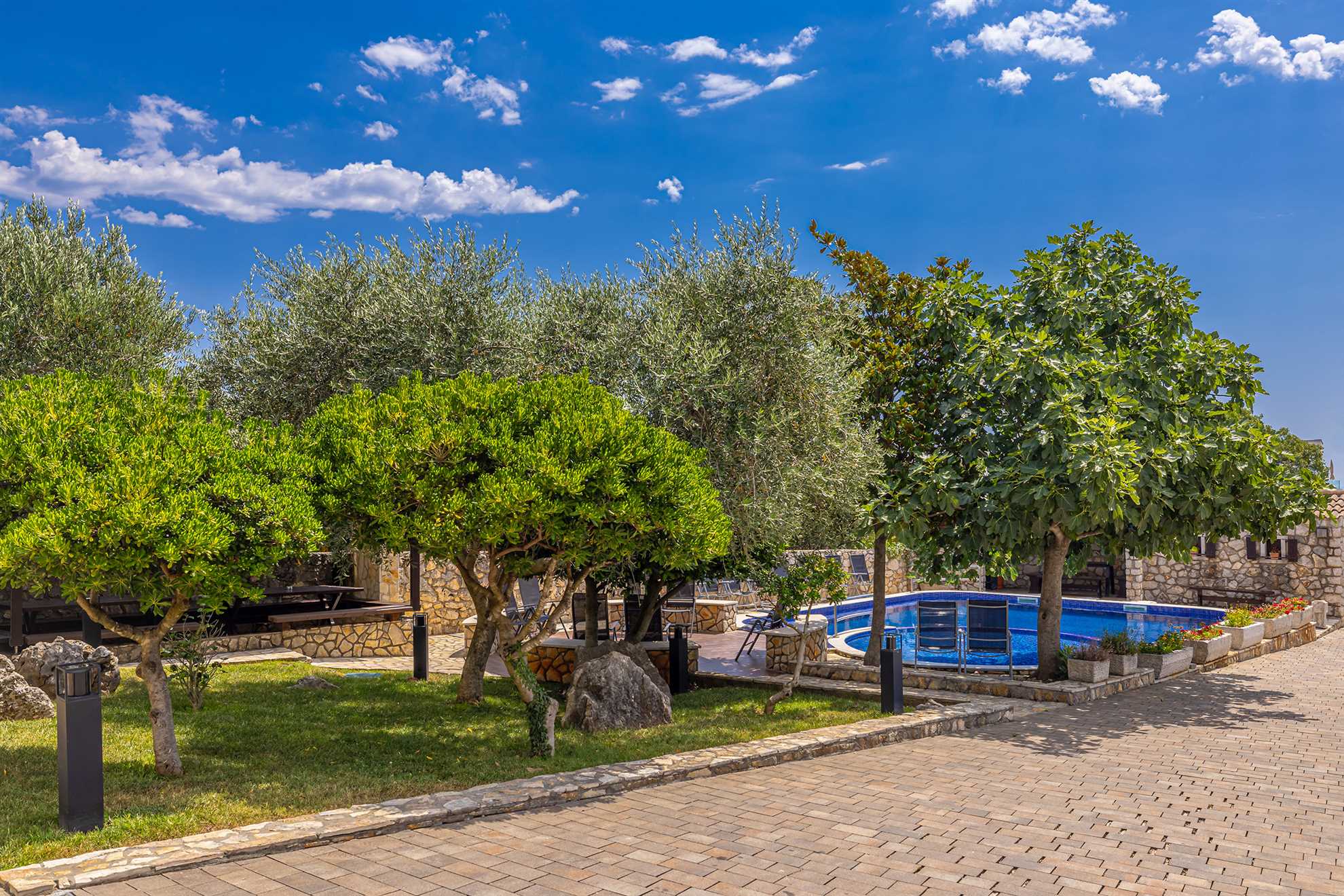 Villa Haya - apartment MANDARINA with heated pool