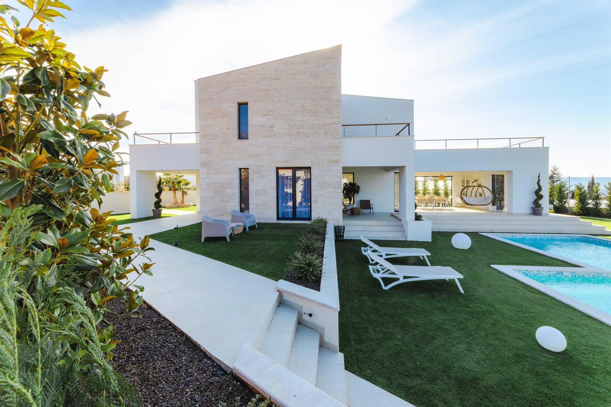 Villa CASA LEI s grijanim bazenom, jacuzzijem i saunom