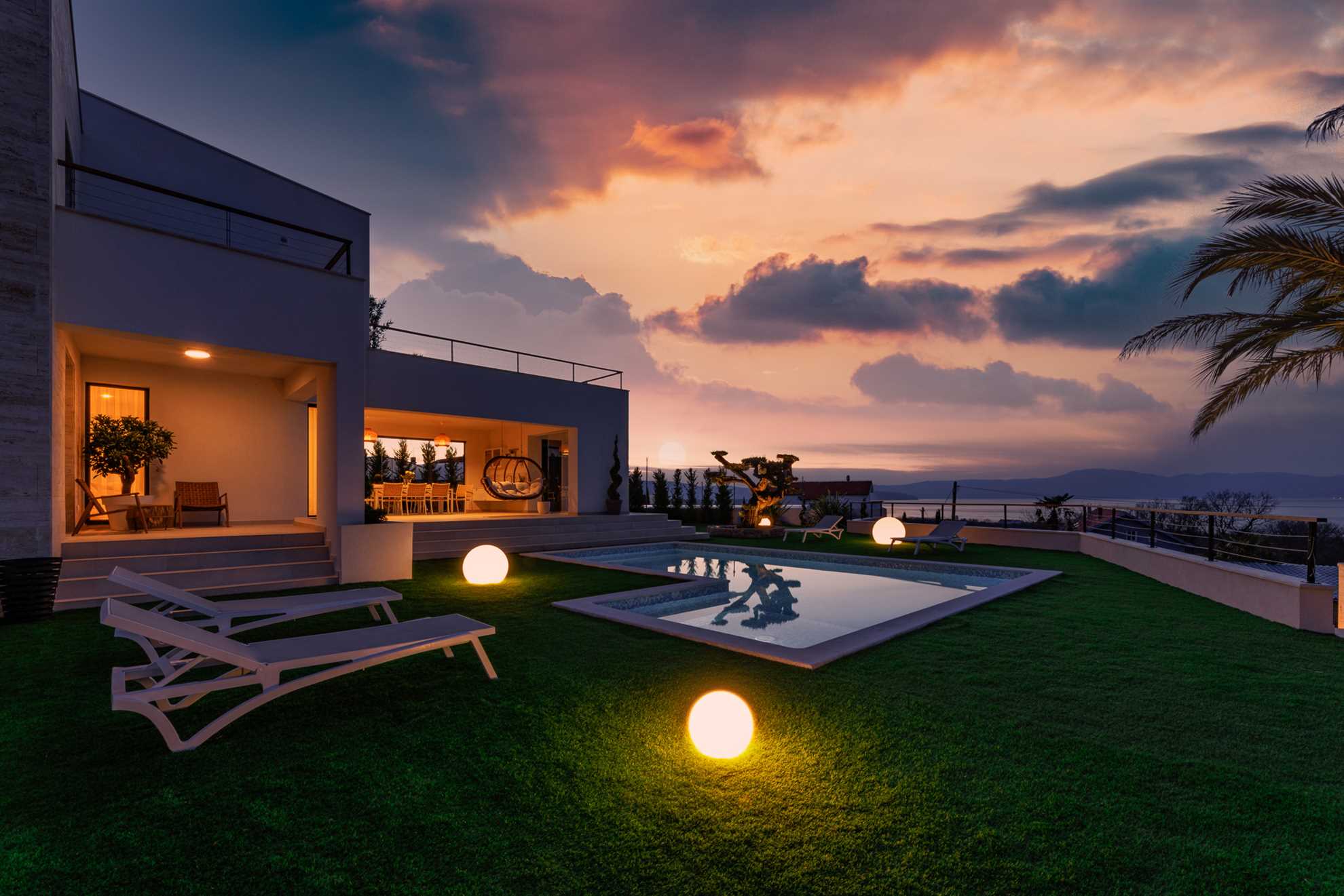 Villa CASA LEI s grijanim bazenom, jacuzzijem i saunom