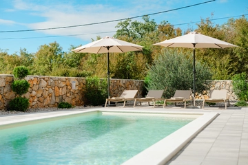 Private-Pool Villa in Kras for 8 Guests