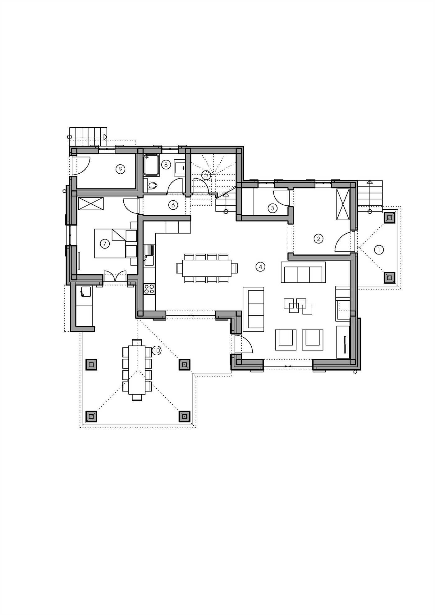 Villa Oaza with pool