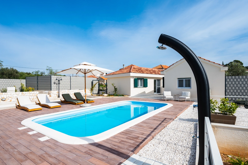 Villa with Private Pool and Sea Views in Trogir