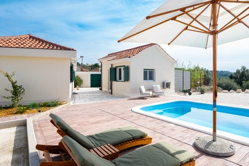 Villa with Private Pool and Sea Views in Trogir