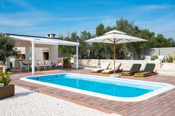 Villa with Private Pool and Sea Views in Trogir
