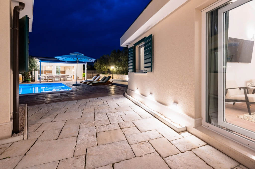 Villa with Private Pool and Sea Views in Trogir