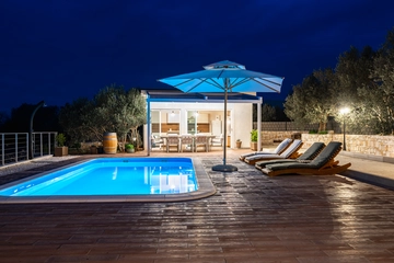 Villa with Private Pool and Sea Views in Trogir