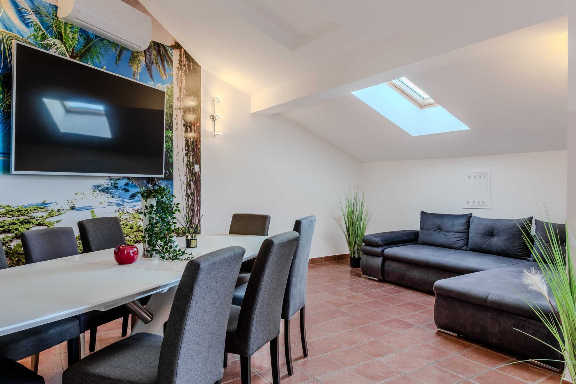 Penthouse Novalja - 3-bedroom apartment | Ideal for 6-8 persons | Sea view