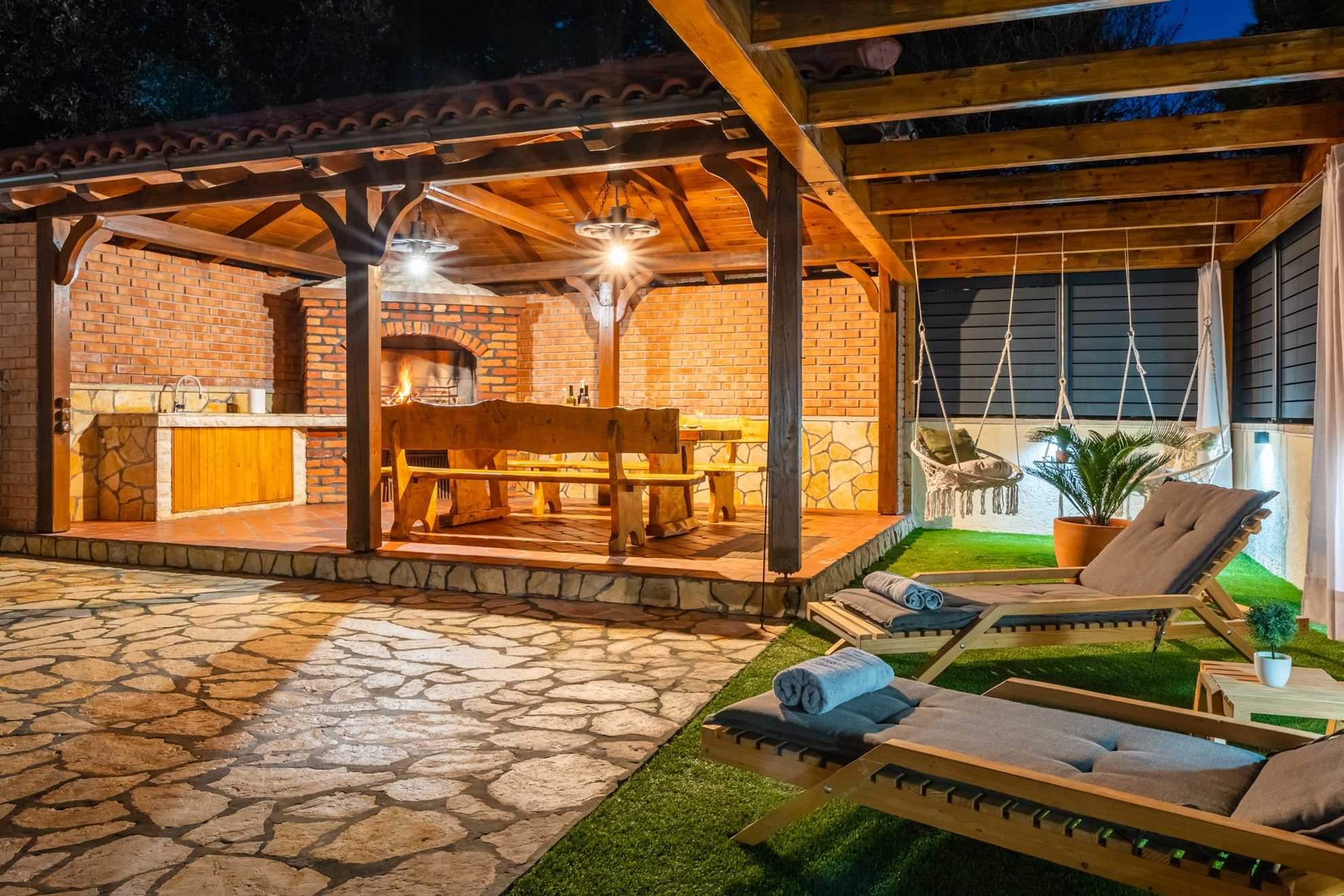 App Quercus 2 - Apartment for 4-5 persons | newly renovated | BBQ Gazebo