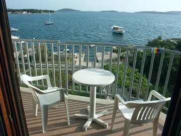 Šibenik 1-Bedroom Apartment for 2 with Sea View