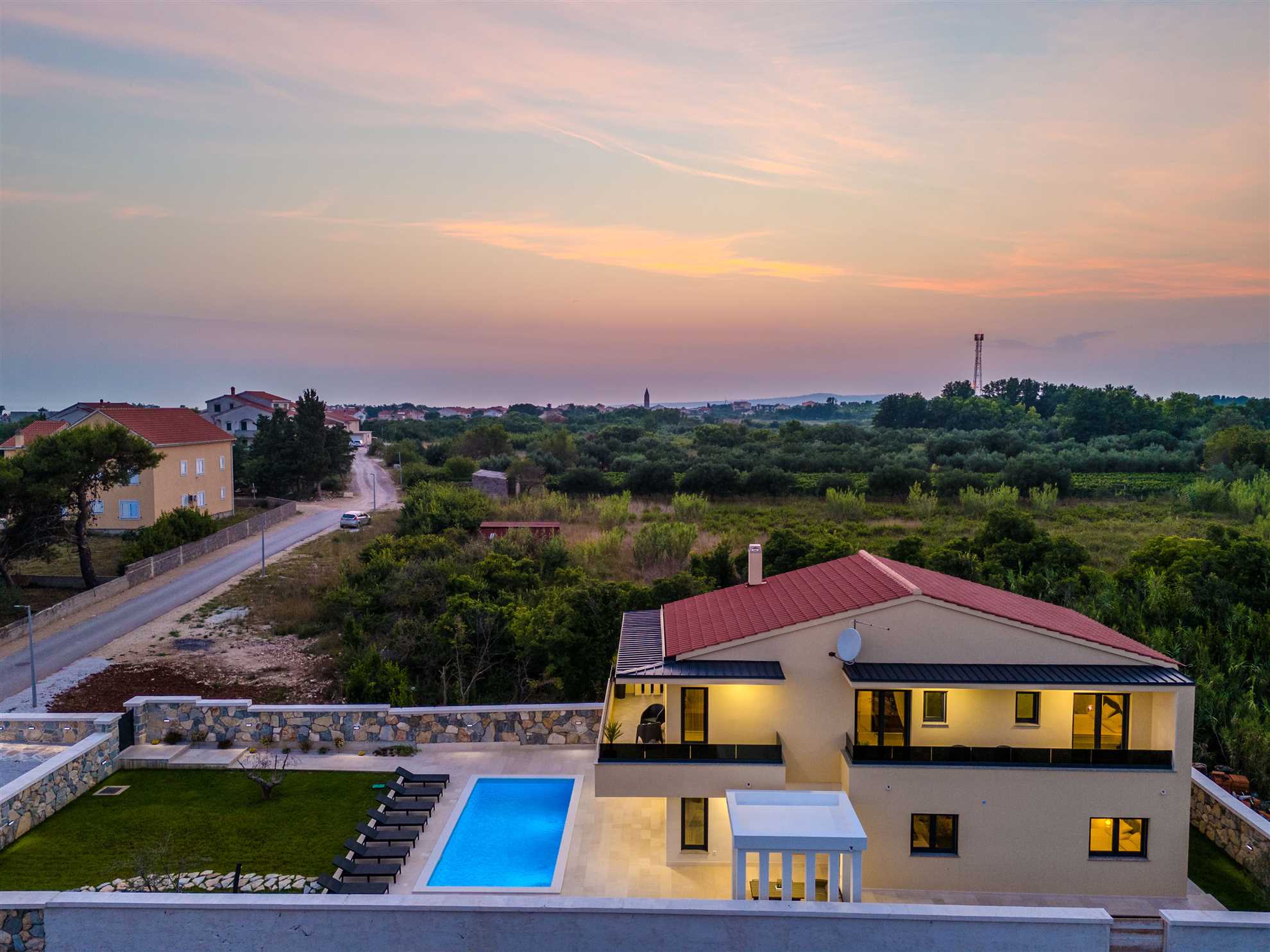 Villa Stina s privatnim bazenom