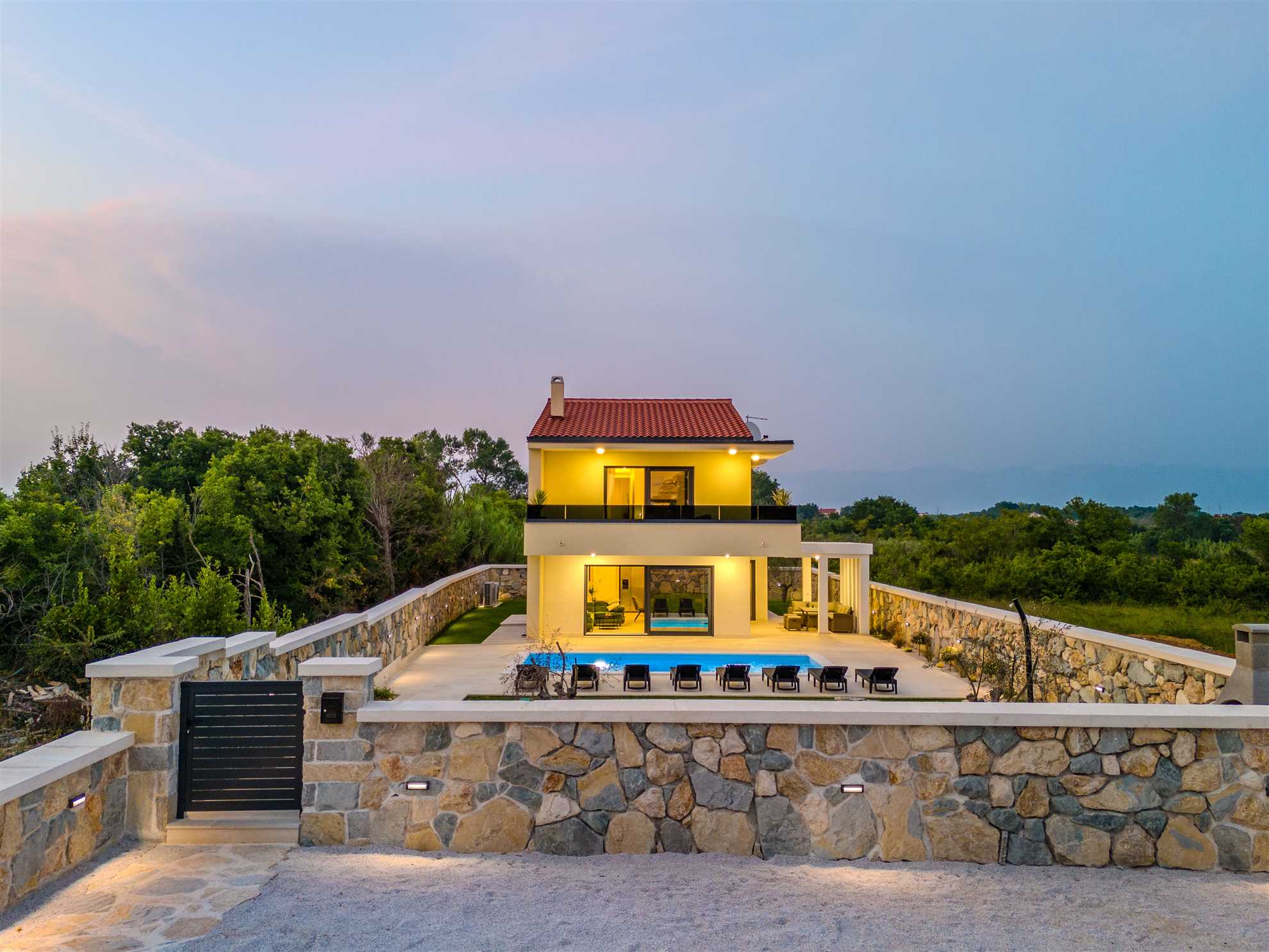 Villa Stina s privatnim bazenom