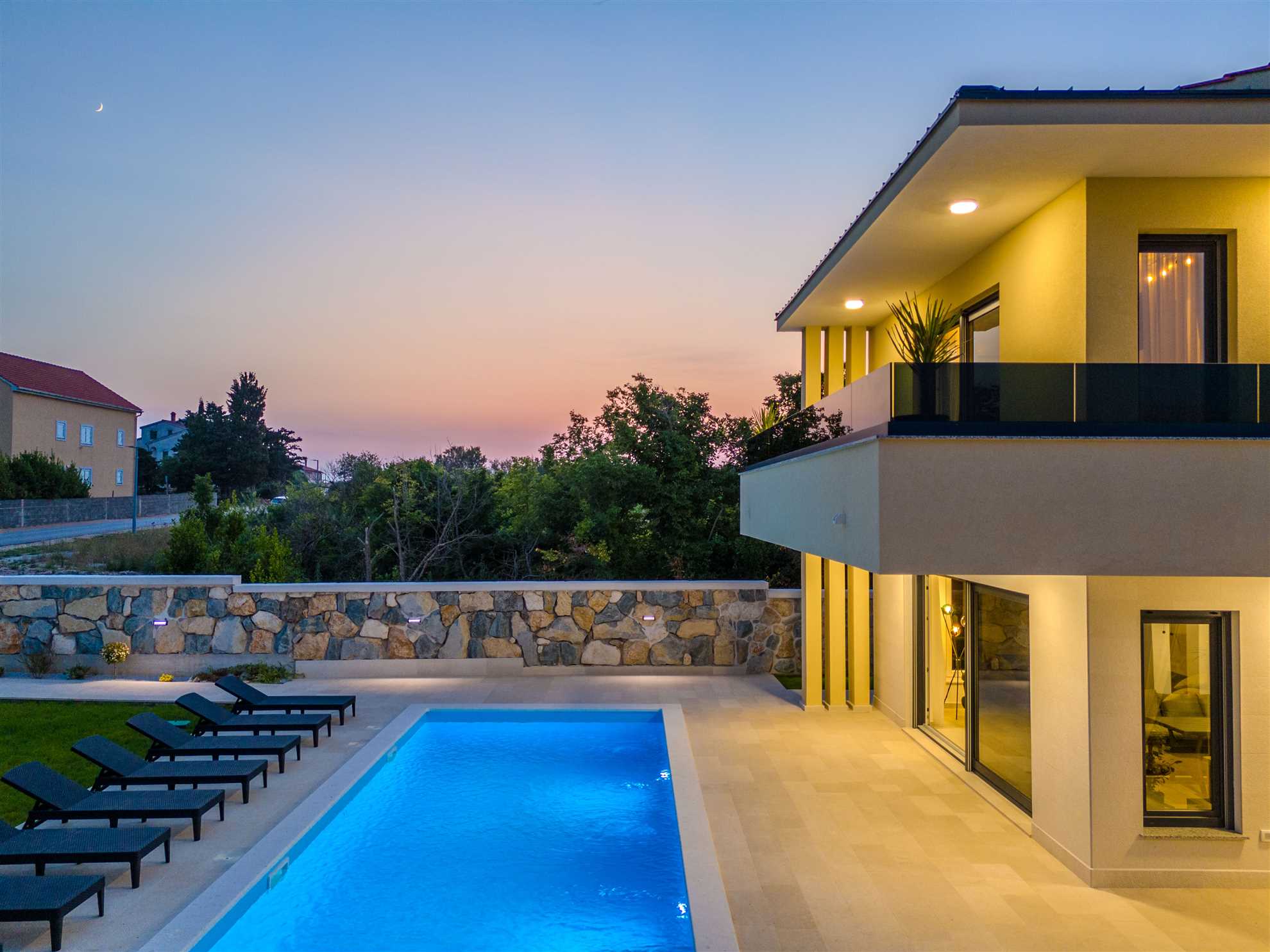 Villa Stina s privatnim bazenom