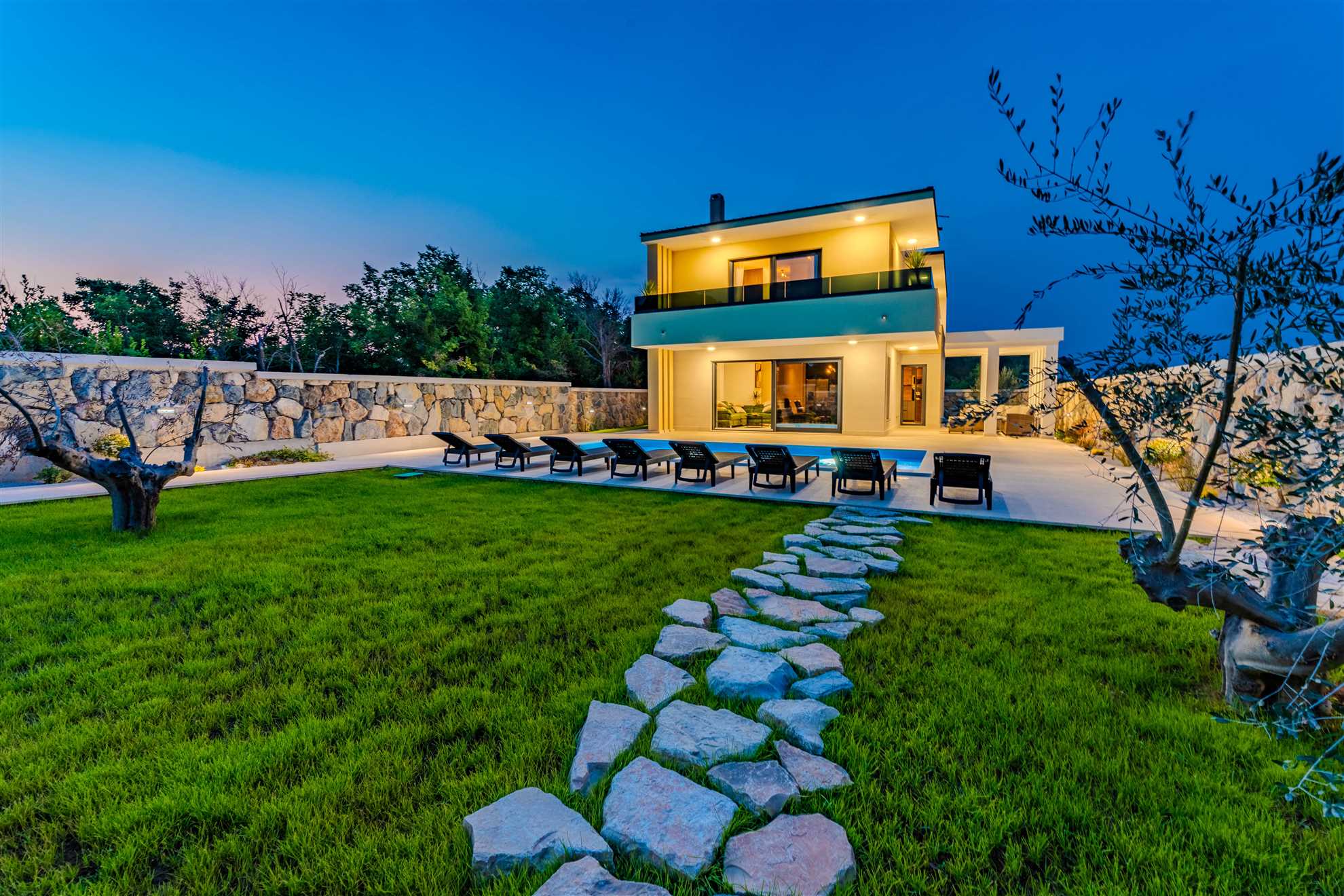Villa Stina s privatnim bazenom