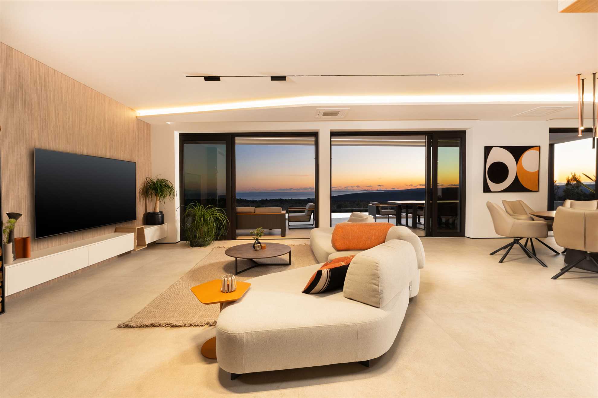 Design Villa Diagonal - miran bijeg s pogledom na more