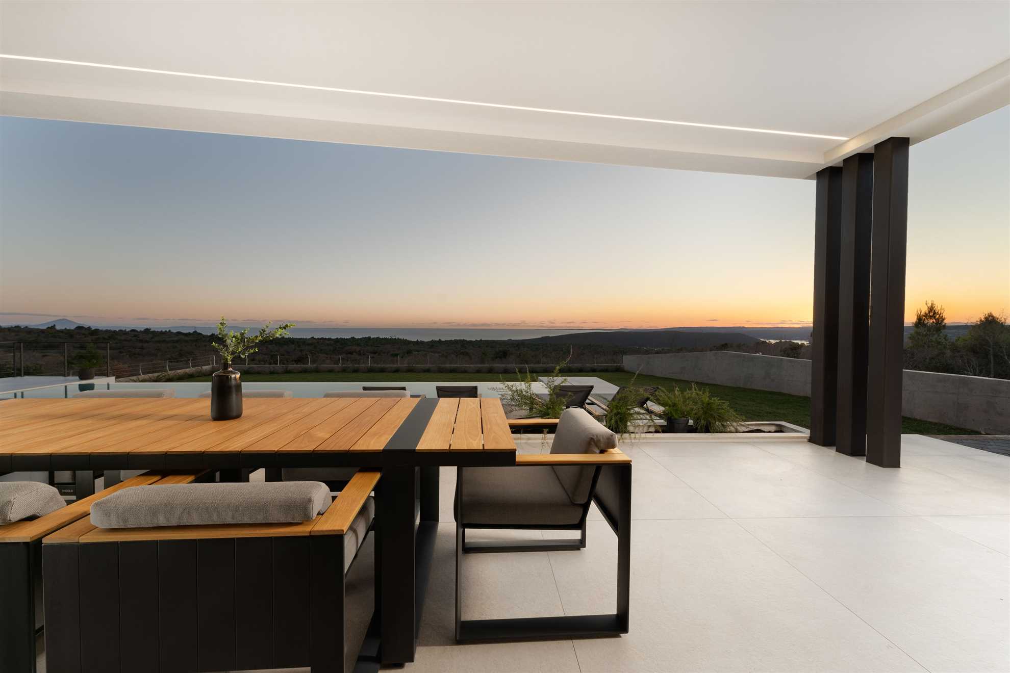 Design Villa Diagonal - miran bijeg s pogledom na more