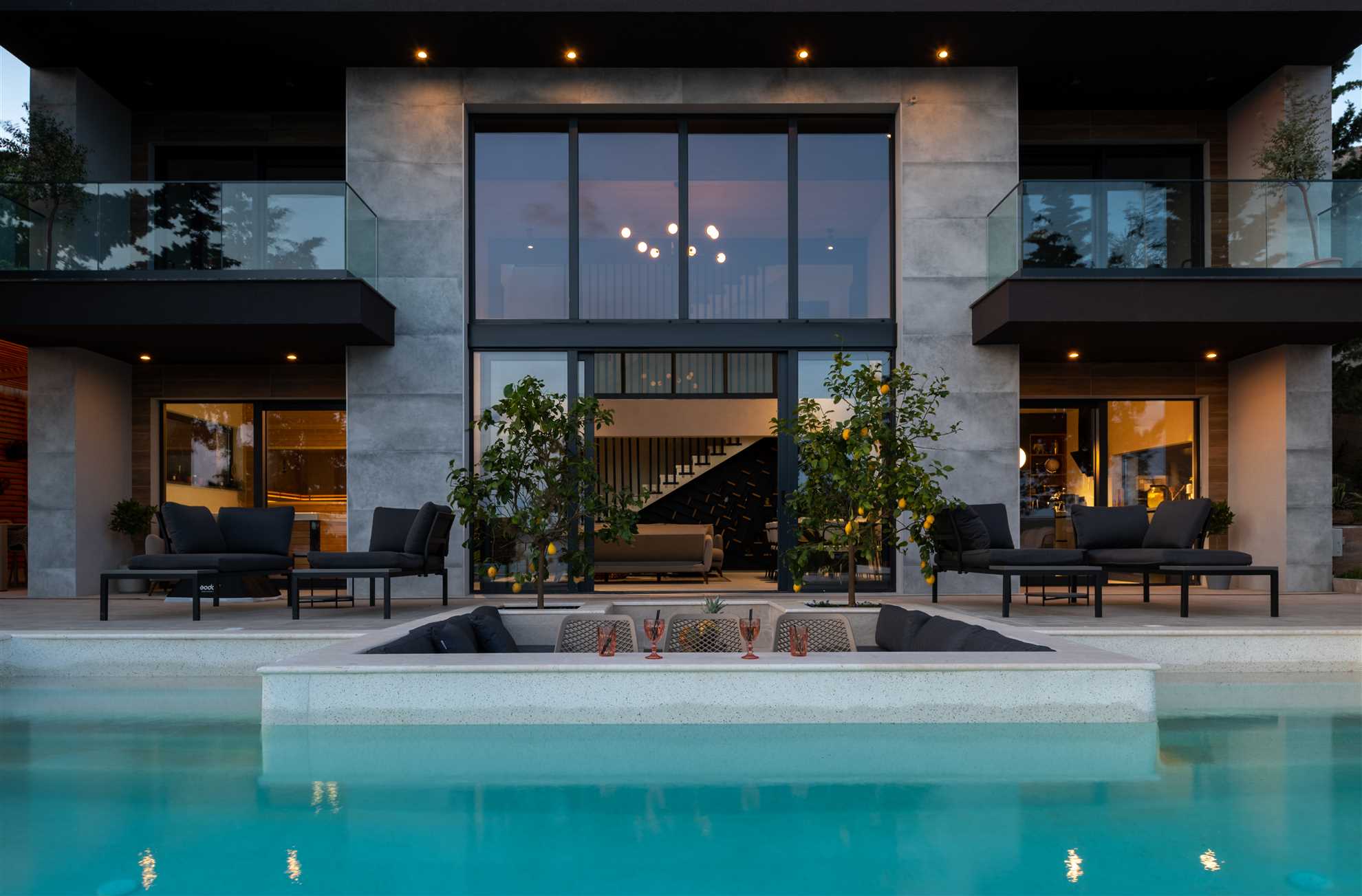 The luxurious Villa Soho