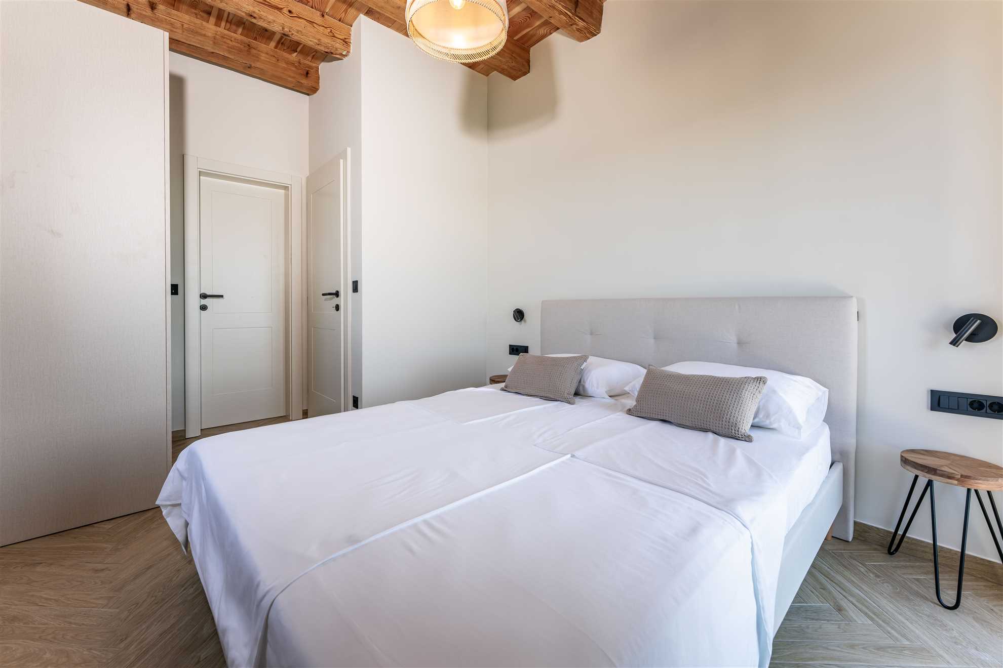 Sea front Villa Draga with heated infinity pool