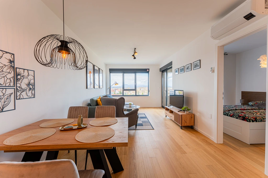 Zagreb 1-Bedroom Apartment for 2 Guests