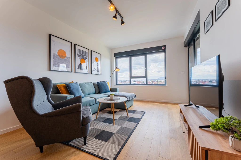 Zagreb 1-Bedroom Apartment for 2 Guests