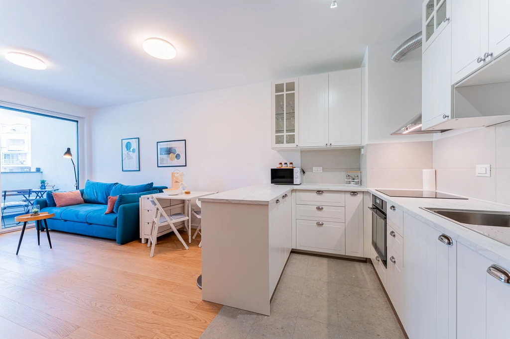 Quiet 1-Bedroom Apartment in Zagreb (Sleeps 4)