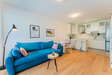 Quiet 1-Bedroom Apartment in Zagreb (Sleeps 4)