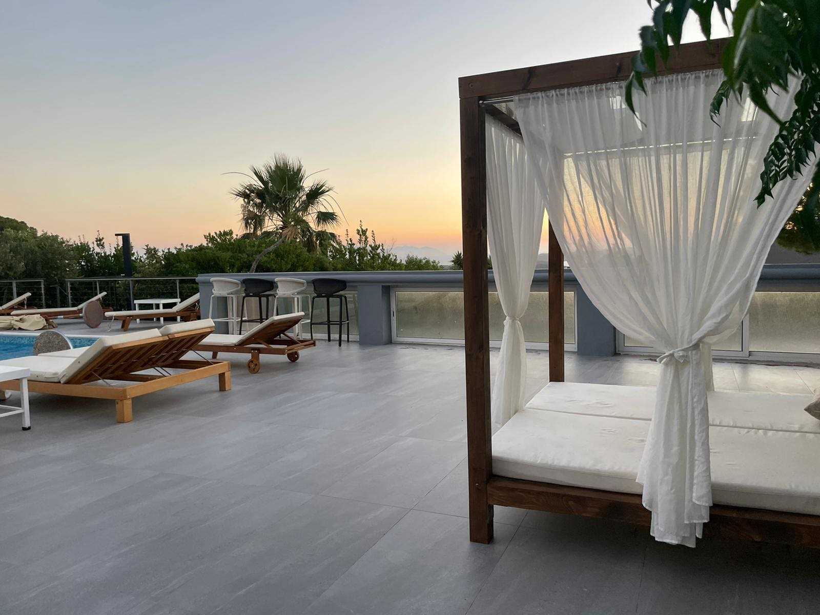 Double or Twin Room with Side Sea View