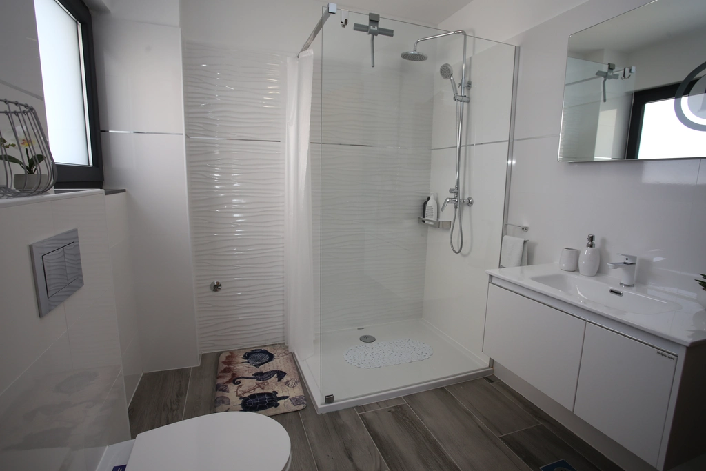 Jezera 3-Bedroom Villa with Hot Tub and Sea View