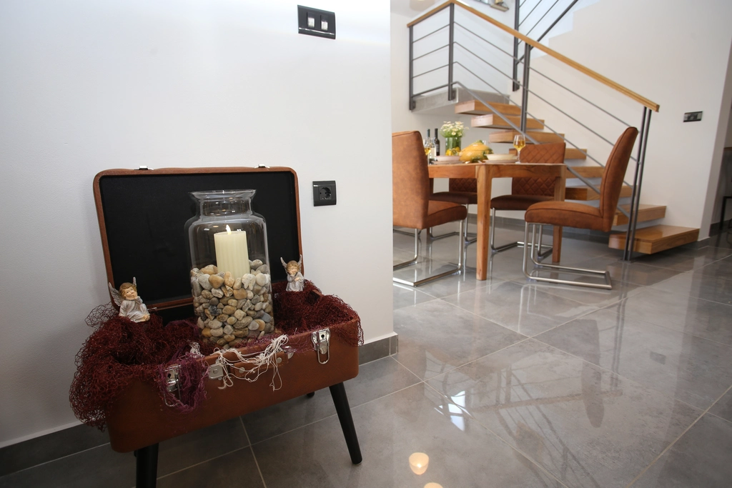 Jezera 3-Bedroom Villa with Hot Tub and Sea View