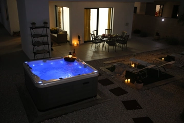 Jezera 3-Bedroom Villa with Hot Tub and Sea View