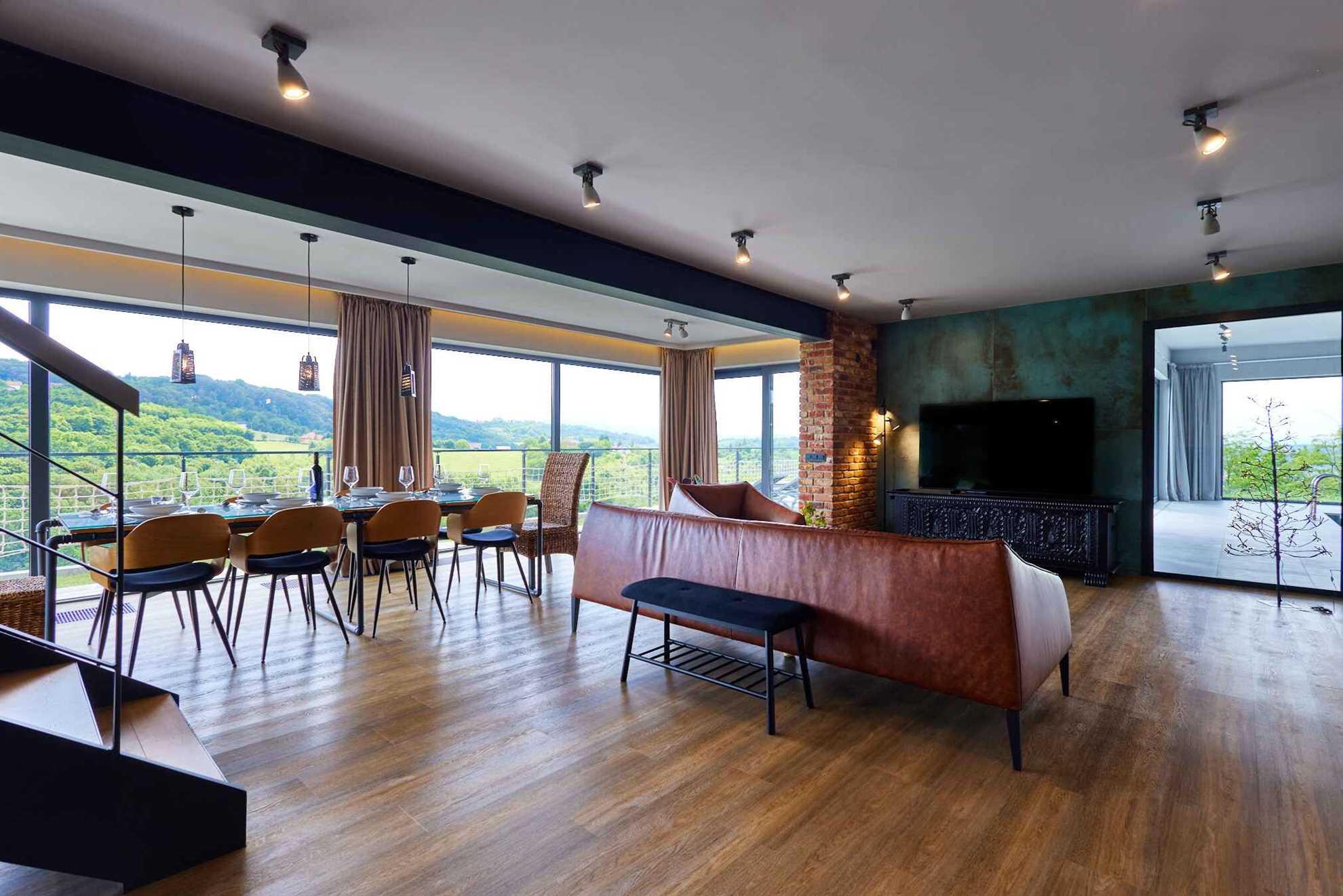 Luxury holiday home sunset chalet