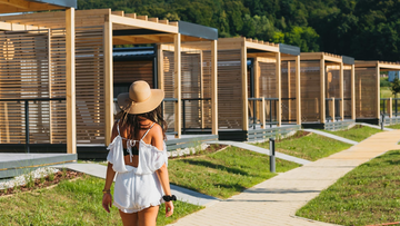 Glamping stay in Tuheljske Toplice for up to 7