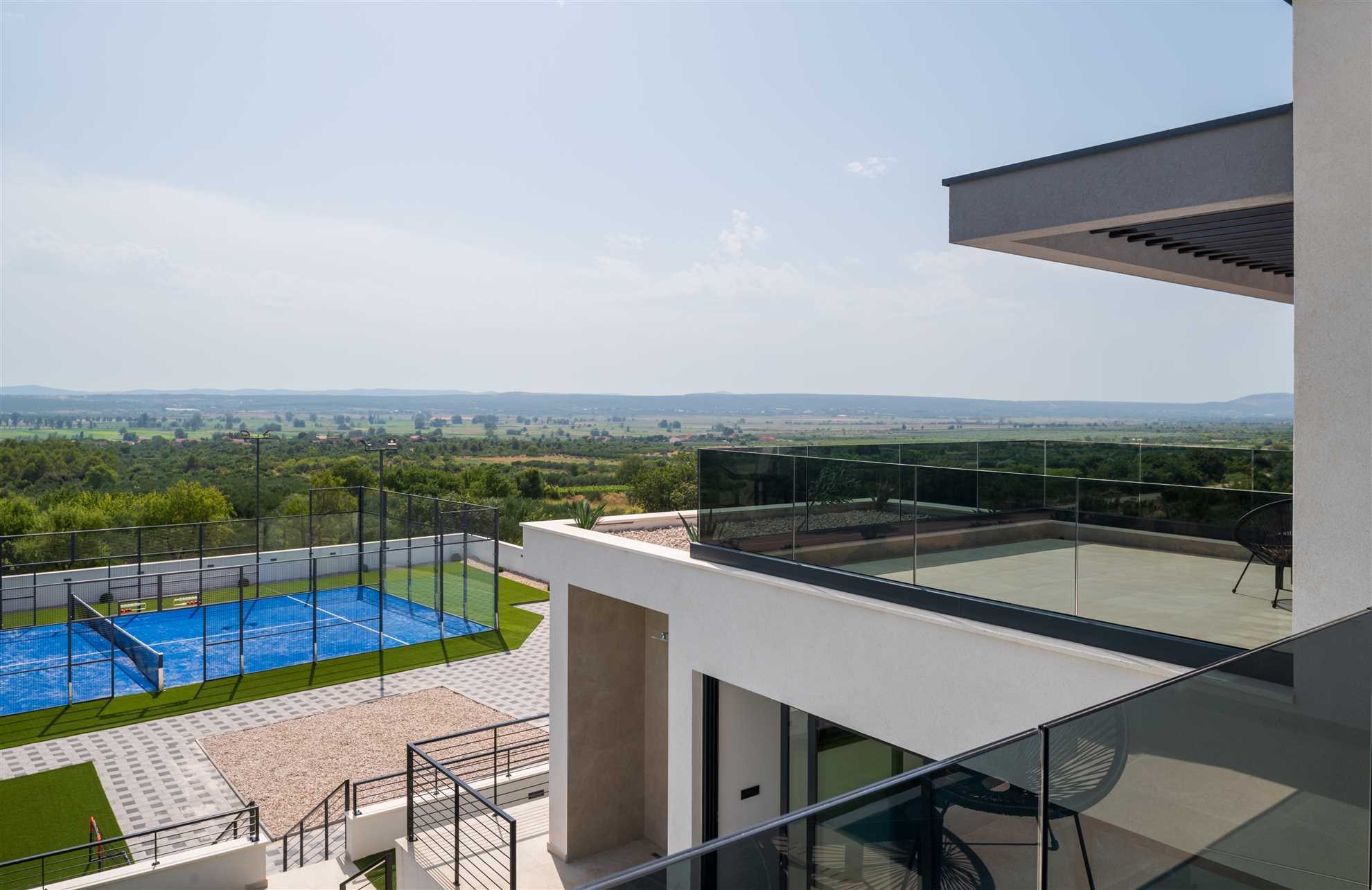 Villa Nino with padel court