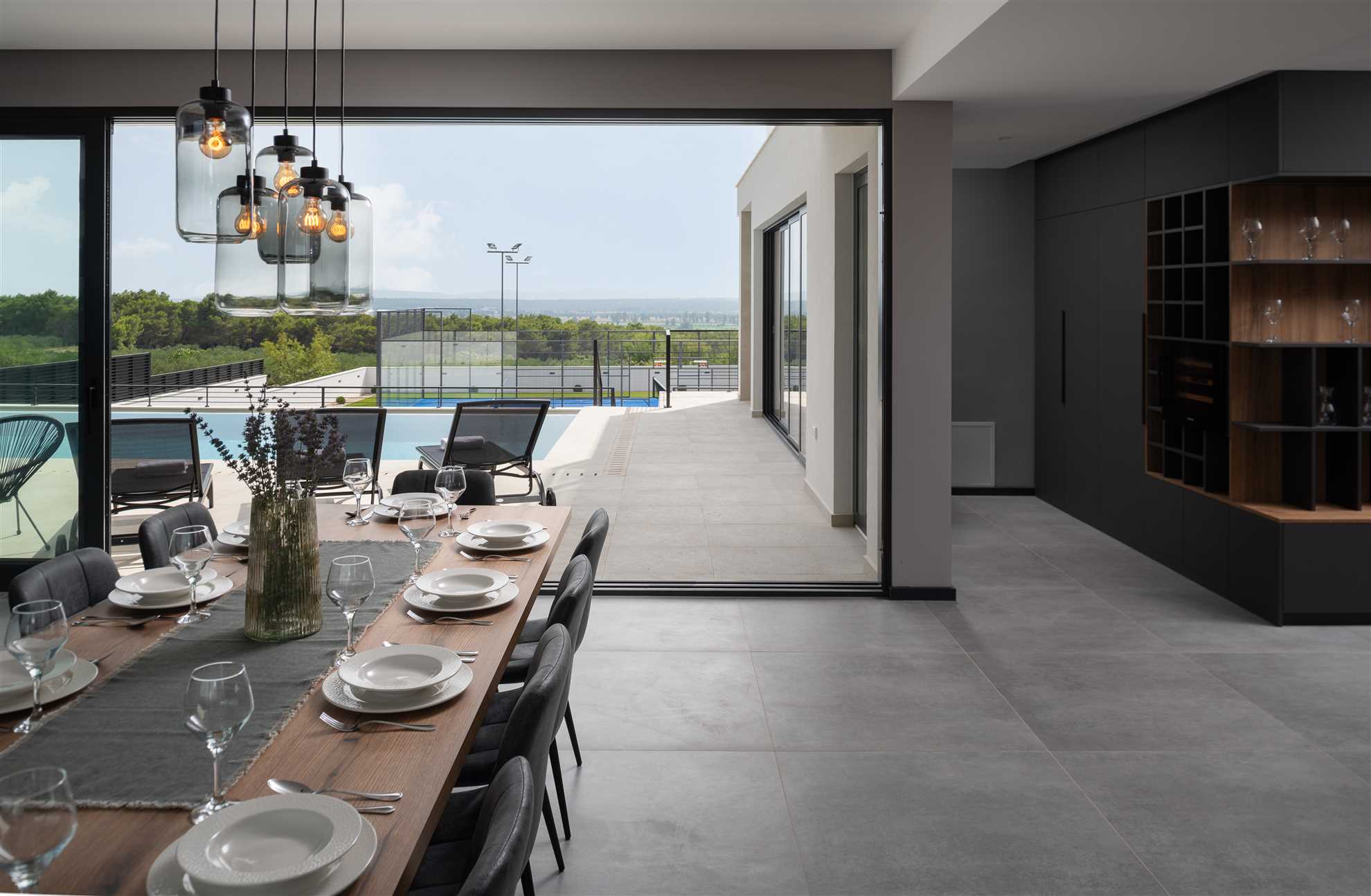 Villa Nino with padel court