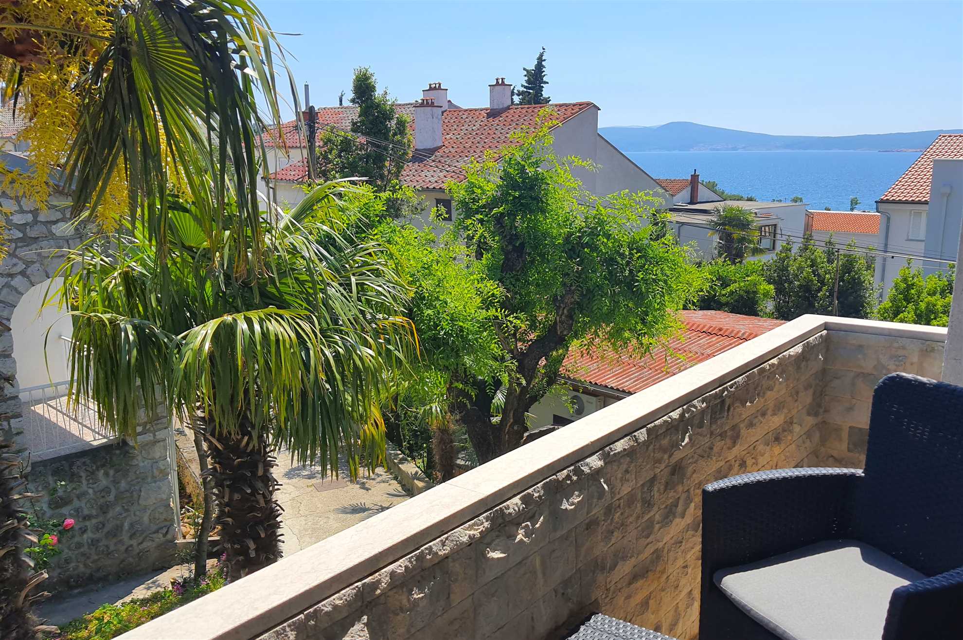 Studio+free parking, 100m to sea